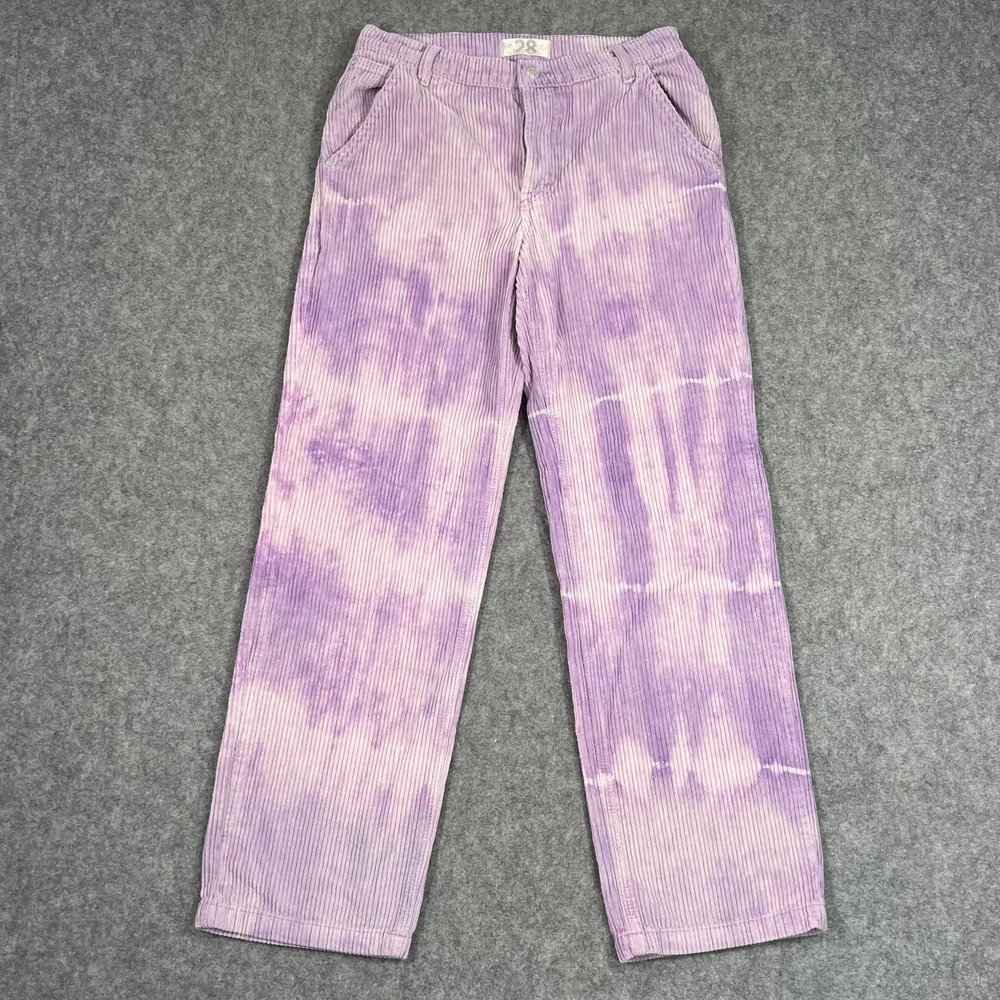 We The Free People Moonlit Orchid Reese Pitched Corduroy‎ Pants Women's Size 28